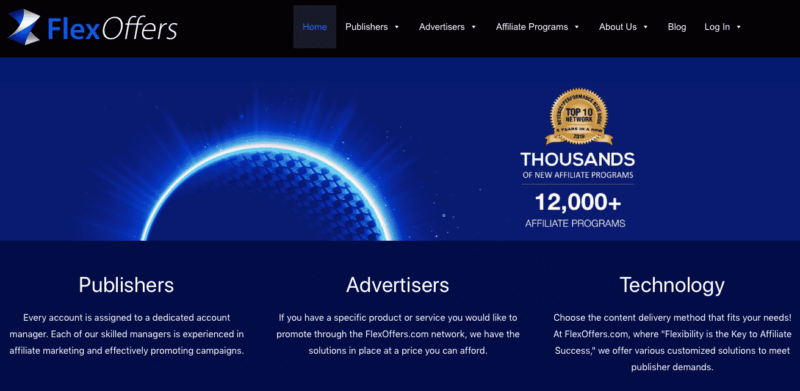 FlexOffers affiliate program