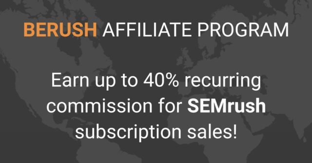 SEMrush affiliate programs