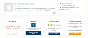 Pinecone Research rating
