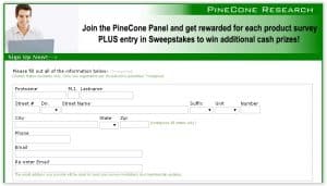 Signing up for Pinecone Research