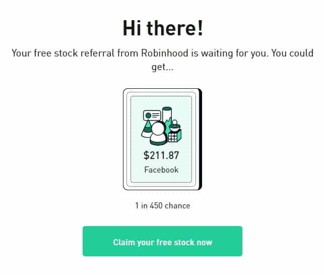 Robinhood free stock