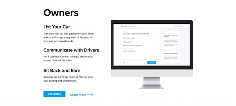 How HyreCar works for owners