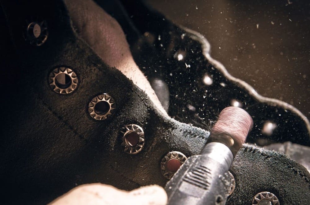 Handcrafted leather boots