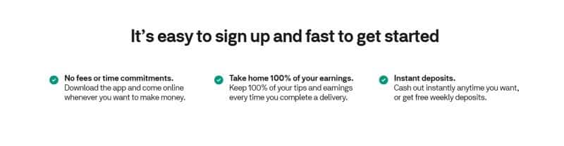 Postmates Sign Up