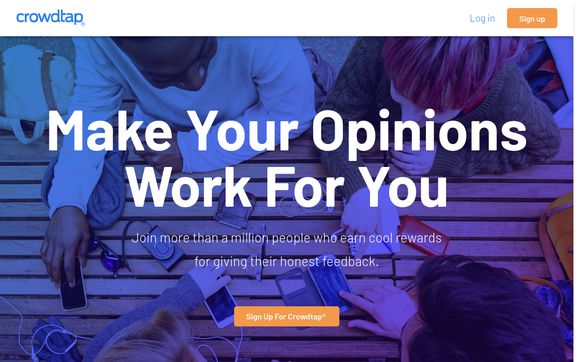 Crowdtap Website