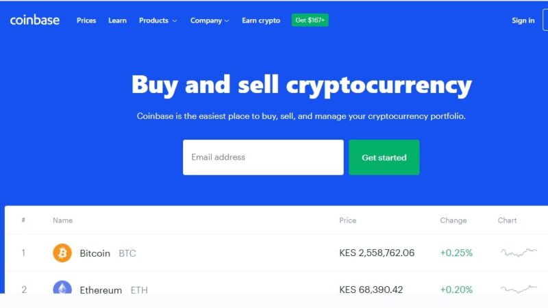 coinbase earning site