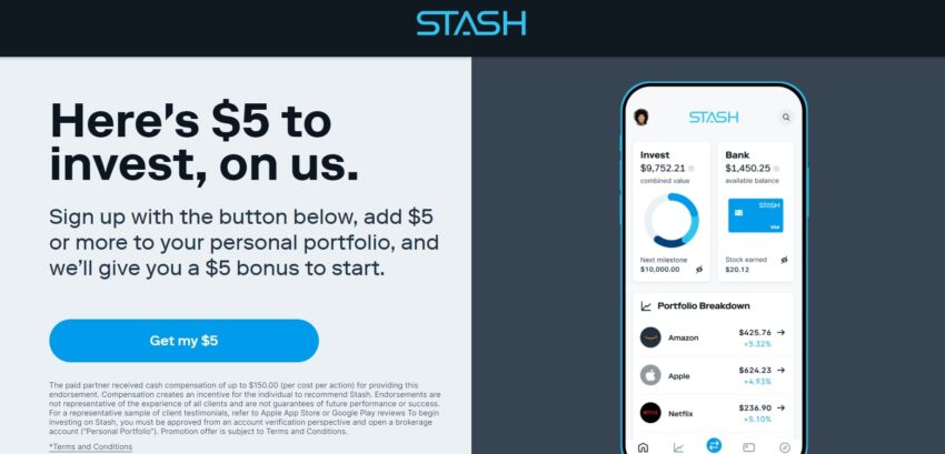 Stash app