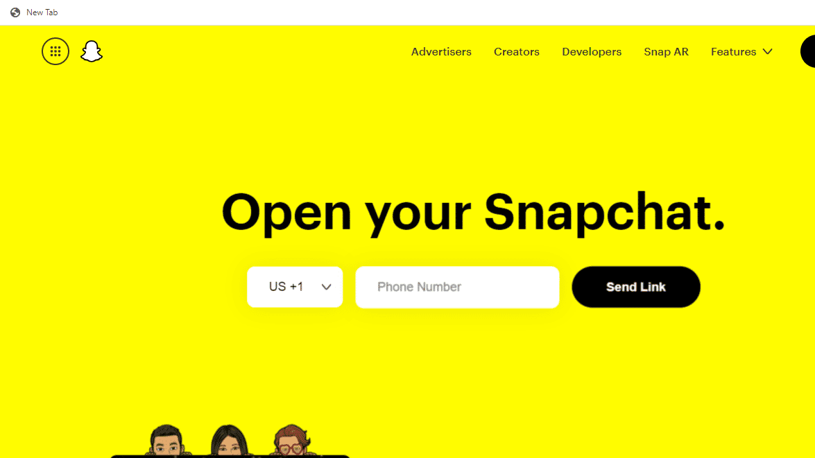 Make a public profile on Snapchat