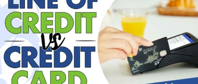 Line of credit vs credit card