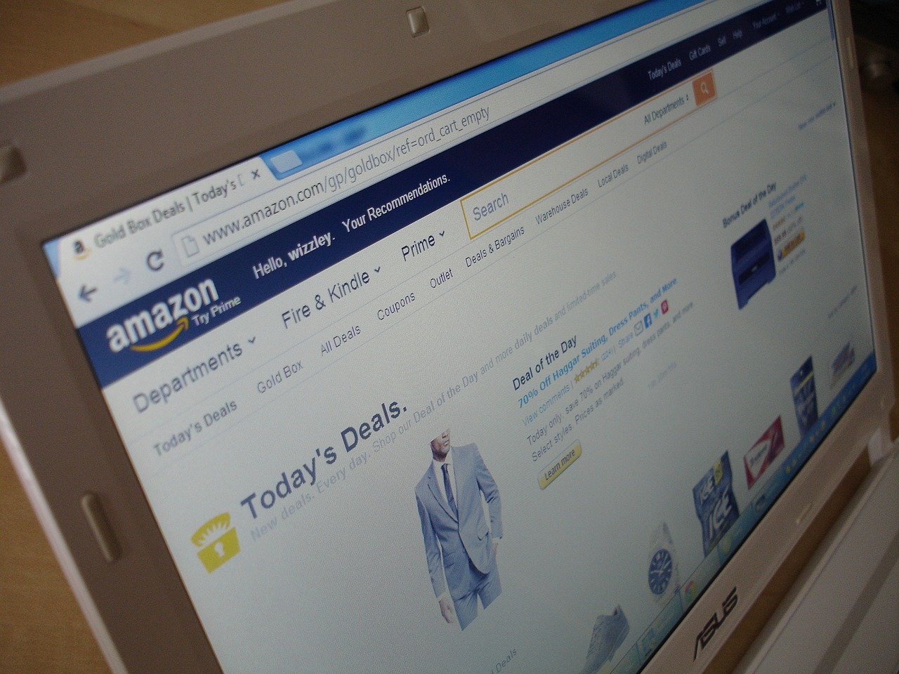 Creating an Amazon storefront 