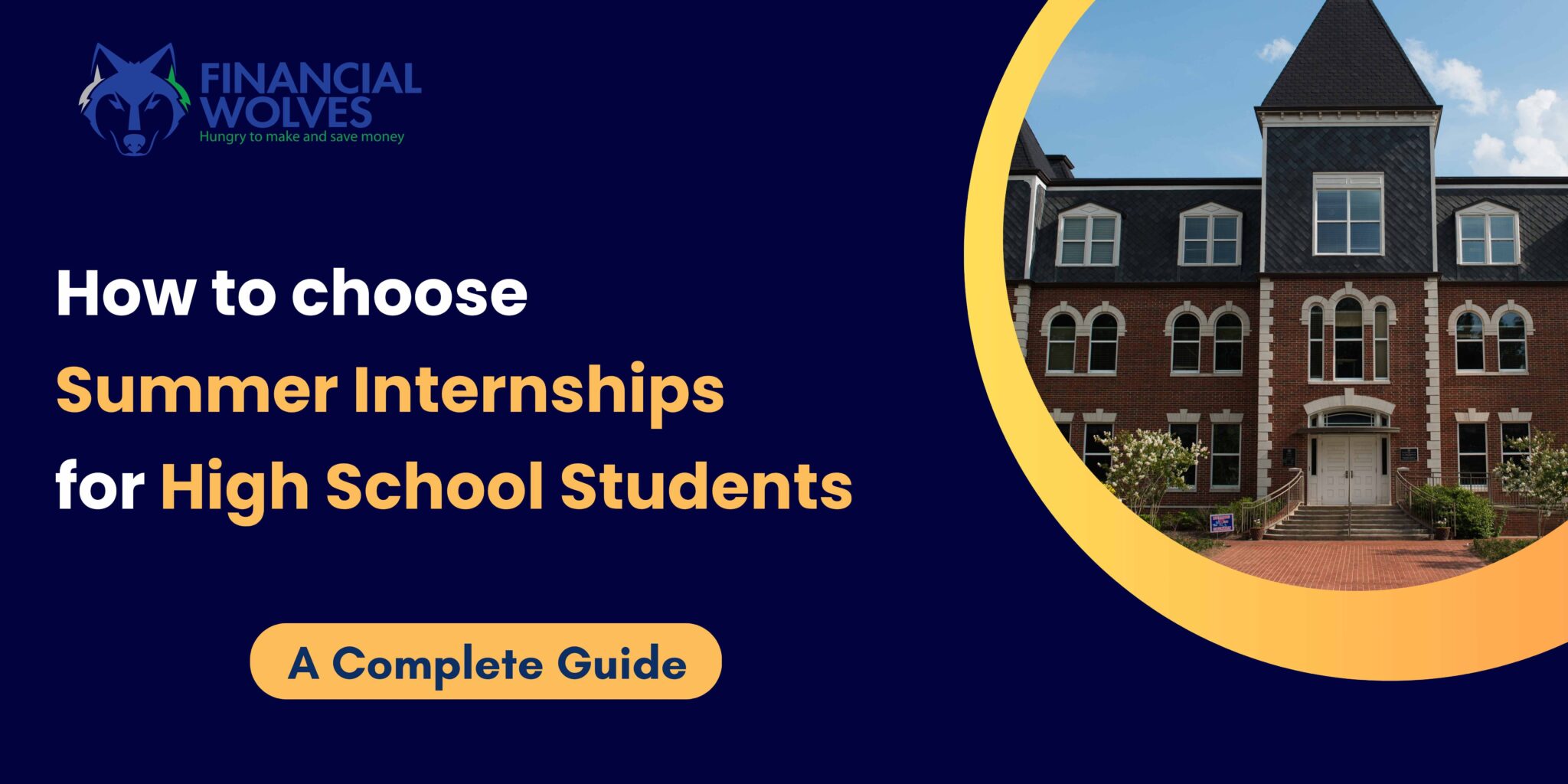 How to choose Summer Internships for High School Students